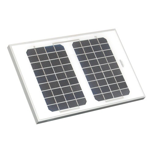 Solární panel pro elektrický ohradník PS a EcoPower plus 8 W/12 V + gel baterie 12V, 12 Ah + síťový adaptér 230 V