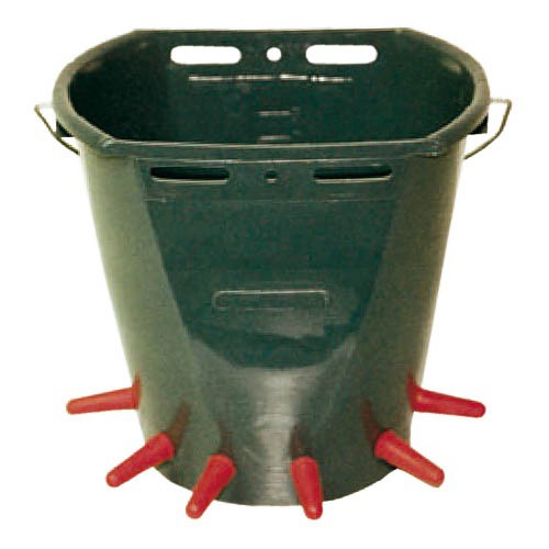 Napájecí kbelík pro jehňata kmpl. s 6 dudlíky