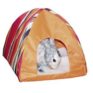 Domek pro králíky nylonový TIPI, 30 x 30 x 30 cm