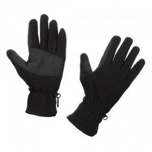 Jezdecké rukavice fleece, černé