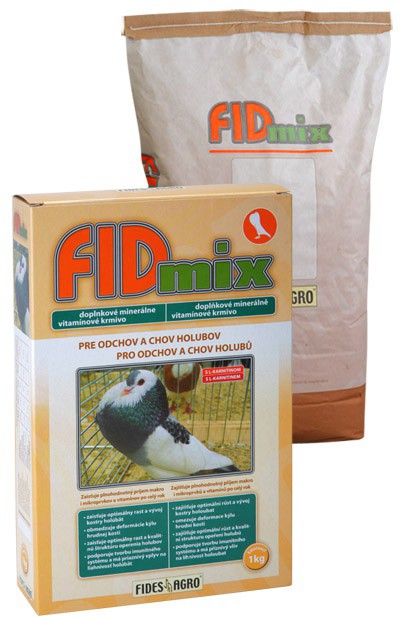 FIDmix minerální krmivo pro holuby, 1 kg