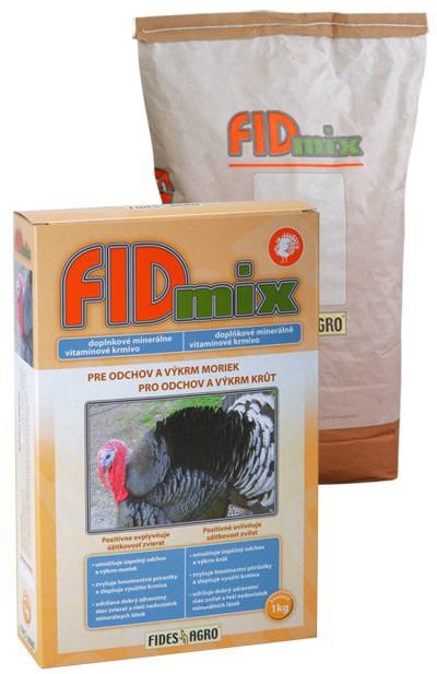FIDmix minerální krmivo pro krůty, 1 kg