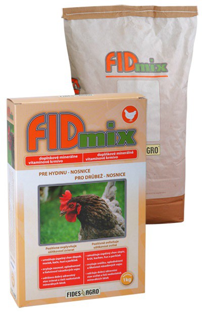 FIDmix minerální krmivo pro drůbež - nosnice, 1 kg