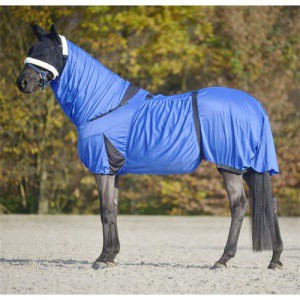 Ochranná deka pro koně trpící ekzémy, Waldhausen, modrá