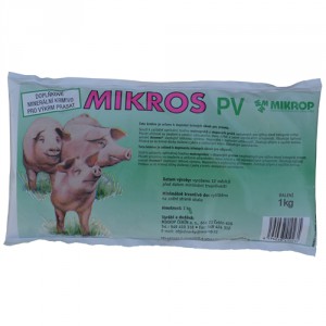 Minerální doplněk pro prasata MIKROS PV, 1 kg