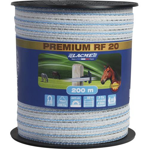 Polyetylenová páska pro elektrické ohradníky PREMIUM RF 20 mm