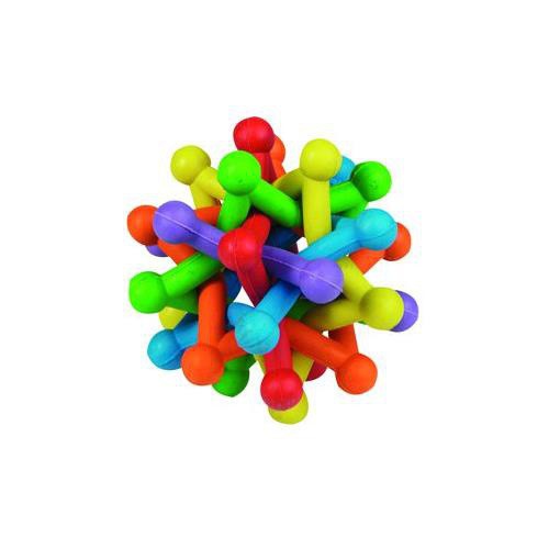 Gumová hračka pro psy Atom, 10 cm