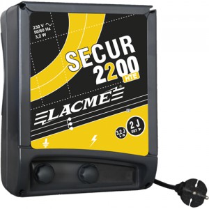 Zdroj pro elektrický ohradník LACME SECUR 2200 HTE, síťový, 2 J