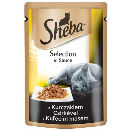 Sheba Selection in Sauce s kuřecím masem 85g