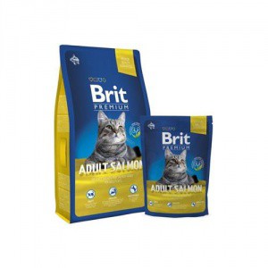 Brit Premium Cat Adult Salmon - 8 kg