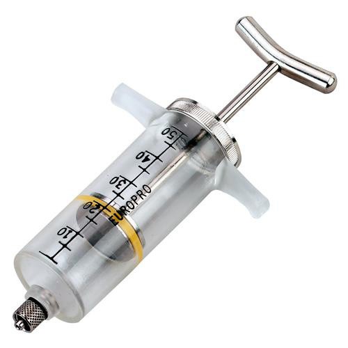 Injekční stříkačka NYLON kovový držák