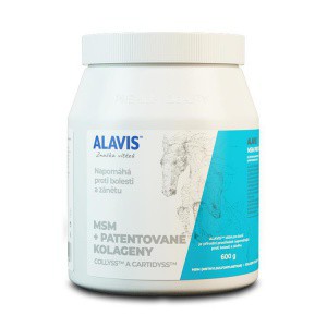 Veterinární přípravek ALAVIS, MSM, 600 g